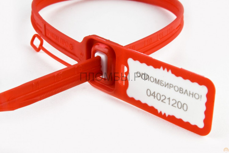 Пластиковая номерная пломба ДРАКОН- Про 